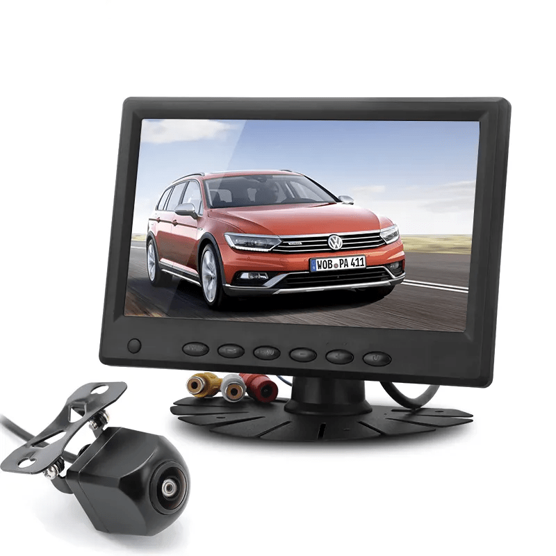 HD 7 Inch 1024x600 IPS Screen AHD Car CCTV Video Monitor