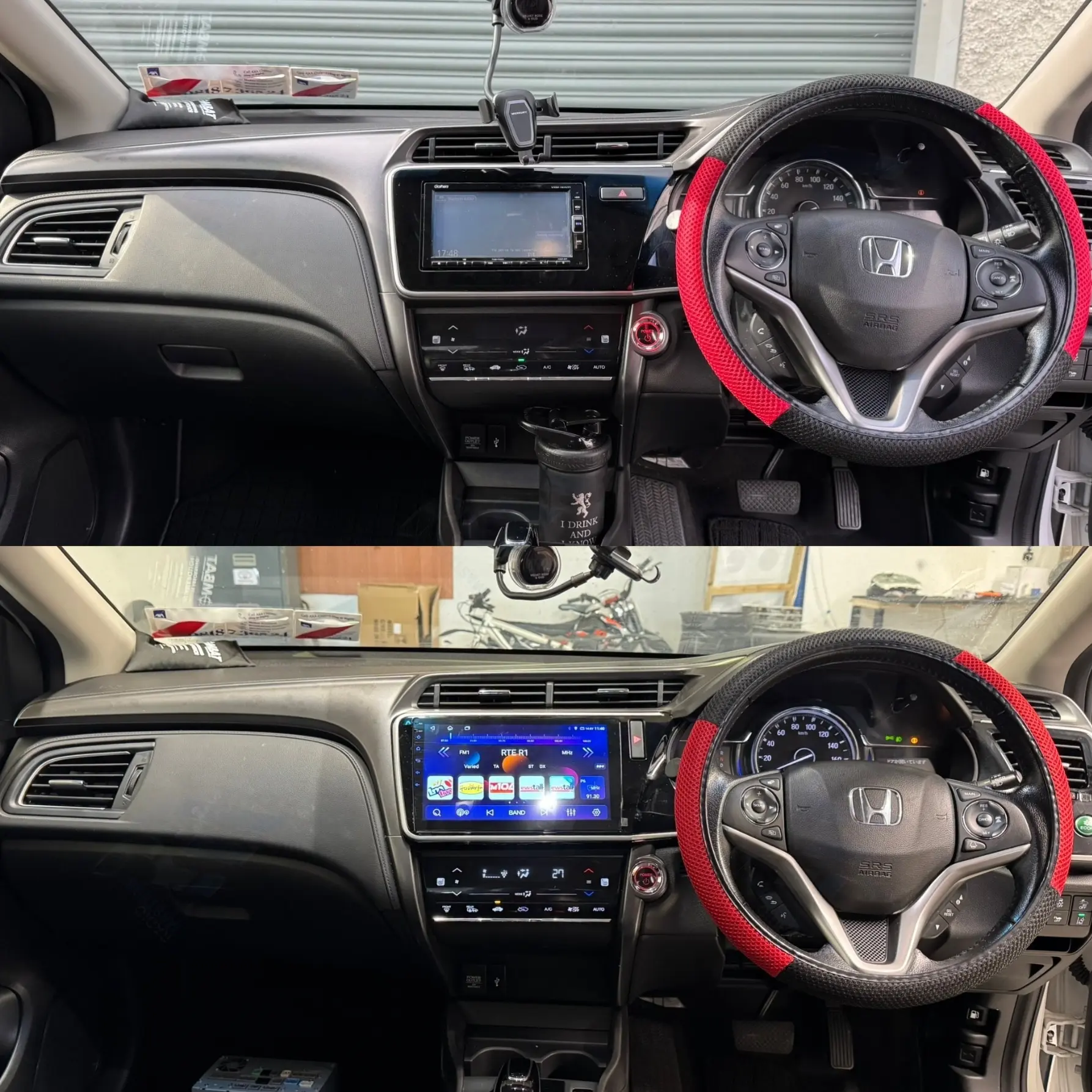 Android Radio 9″ Honda City Grace 2014 - 2017 Apple Carplay & Android Auto Car Stereo Entertainment System