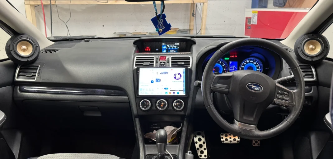 2015 Subaru Impreza custom 2.1 SQ car audio upgrade by Radio Masters Ireland